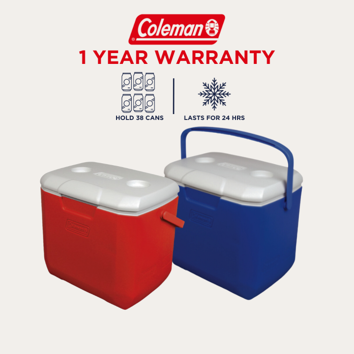 Coleman 30 Quart Insulated Excursion Cooler Holds 38 Cans