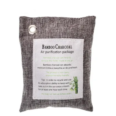 [SG STOCK] Bamboo Charcoal Bag Deodorizer for Shoe Cabinet Car Absorb Moisture Air Freshener Odour Remover
