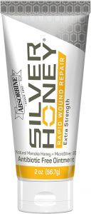 Absorbine Silver Honey Rapid Wound Repair Ointment 2oz Tube Manuka Honey & MicroSilver BG