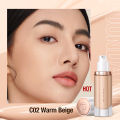 O.TWO.O Liquid Foundation Cream for Face 30ml High Coverage Makeup Base Sunscreen SPF30+++ Waterproof Concealer Makeup Foundation. 