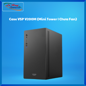 Vỏ Máy Tính - Case VSP V200M (Mini Tower | Chưa Fan) - Hàng Chính Hãng