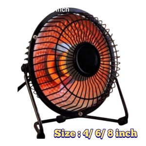Alat Pemanas Ruangan 8 inch Room Heater Metal Electric Stand portable