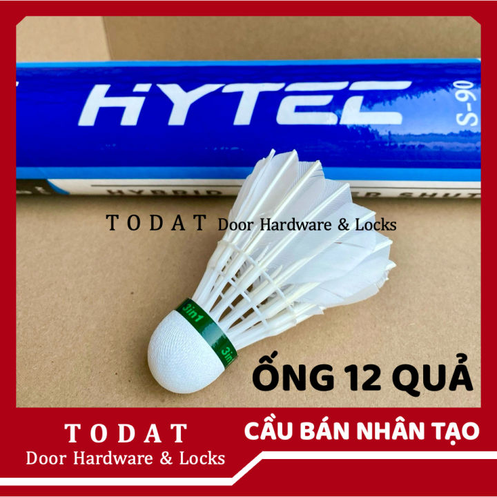 [12 quả] Cầu lông Xsmash/Hytec S90 bán nhân tạo siêu bền, rẻ, chơi ngoài trời tốt