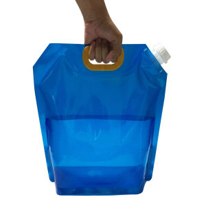 ถุงน้ำพับได้ ถุงน้ำฉุกเฉิน ภาชนะที่เก็บกีฬากลางแจ้ง ถุงแคมป์เดินป่า ถุงปิคนิคถังยก