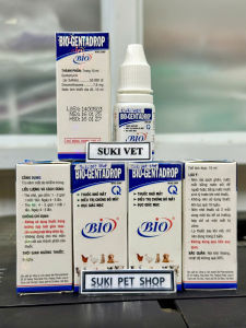 BIO-GENTADROP - ( 10ml ) - SẢN PHẨM NHỎ MẮT CHO CHÓ MÈO - HÀNG CHÍNH HÃNG BIO-PHARMACHEMIE