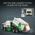 LEGO Technic 42167 Mack LR Electric Garbage Truck Building Set Toys (503 Pieces) Mainan Balok (8 Tahun+). 
