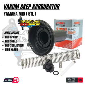karet vakum mio sporty / mio smile / mio soul / fino karbu / nouvo / vakum assy karburator mio