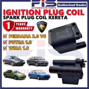 FIS Car Ignition Coil Plug Proton Perdana 2.0 V6 Putra 1.8 Wira 1.8 Spark Koil Plug Kereta IC-MD184230