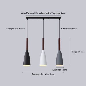 Lampu Gantung Minimalis Lampu Hias Gantung Lampu Gantung Ruang Tamu Lampu Gantung Dapur Bar Cafe