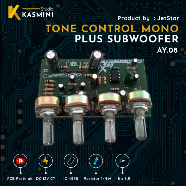 Kit Tone Control Mono Plus Subwoofer CT | Lazada Indonesia