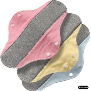 BESTIT Reusable Adult Diaper Cotton Non-slip Soft Menstrual Cloth Sanitary Durable Washable Panties Panty Liners