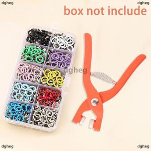 [COD] dgheg Plier Tool Colour Metal Snap Sewing Button Claw Set Hollow Solid Snap Fasteners Kit For Installing Clothes Bags