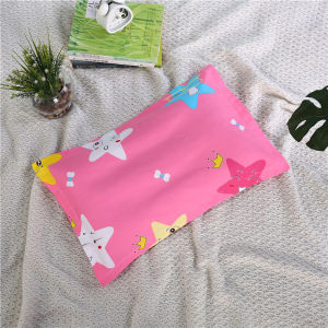 LILY & ADORA Baby pillow with Pillowcase set 30X50CM Soft Cotton Cartoon pattern Pillow for kids unan for baby