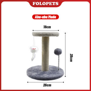 FOLOPETS 2 in 1 Cakaran Kucing Cat Scratcher Mainan Garukan Kucing Cat Scratcher / Cat Tree / Cat Condo / Cakaran Kucing Garukan Kucing
