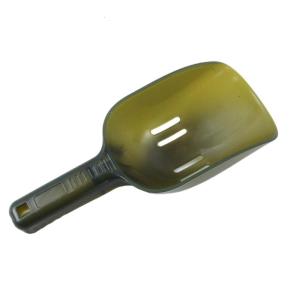 Fishing Baiting Throwing Spoon with Drainage Hole Casting Baits Shovel for Feeding Particles Boilies Fishing Tackle