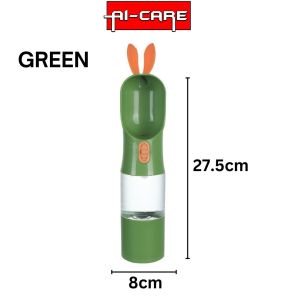 Pet Water Feeder Food Feeder Snack Water Bottle Outdoor Bottle Water Dispenser Sport Walking Bottle AirMinum Cat Dog Pet