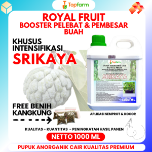 Pupuk Topfarm / Pupuk Srikaya Terbaik / Pupuk Booster Srikaya / Pupuk Pelebat Buah Srikaya / Pupuk Organik Srikaya / Pupuk Buah Srikaya Jumbo / Pupuk Pembesar Buah Srikaya / Pupuk Cair Buat Buah Srikaya