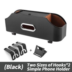 BMW M Power Car Seat Back Storage Box Hanging Bag Multifunctional Backseat Tissue Box With Cup Holder For BMW E36 E46 E30 E90 F10 F30 E39 E60 X1 E84 F48 F25 X3 E83 X5 F15 X7