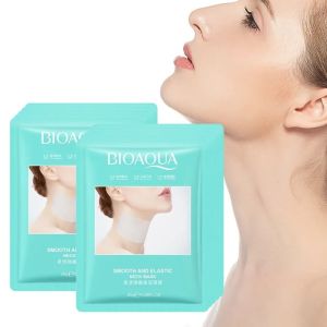Combo 5 Mặt Nạ Cổ BIOAQUA Rau Má Hàn Quốc – Dưỡng Ẩm Sâu Giảm Nhăn Nâng Cơ & Làm Sáng Da Cổ