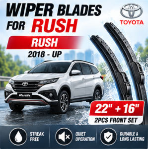 Toyota Wiper Blade Vios Innova Fortuner Hilux Wigo Avanza Rush Raize Altis Windshield Wiper 2PCS