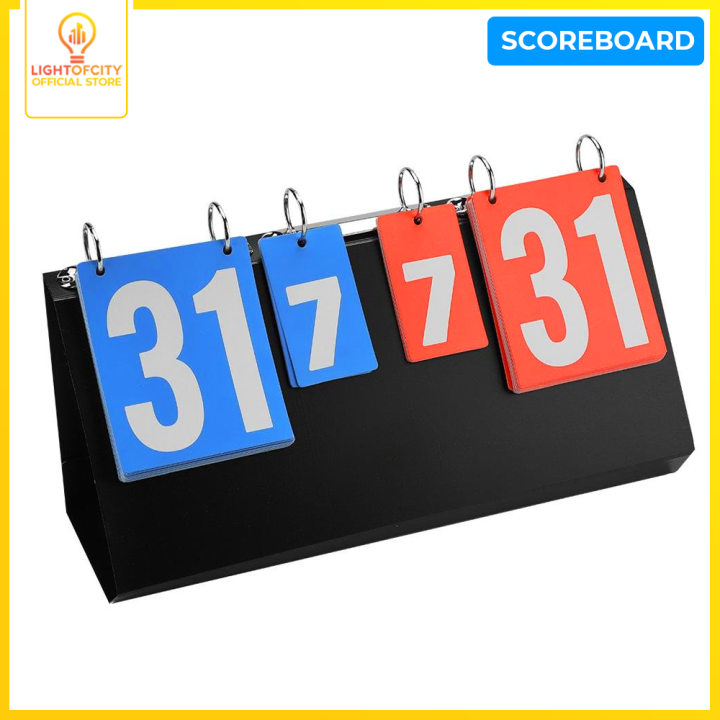 LIGHT OF CITY Sports | (31 POINTS SYSTEM) Portable 4-Digit Sports ...
