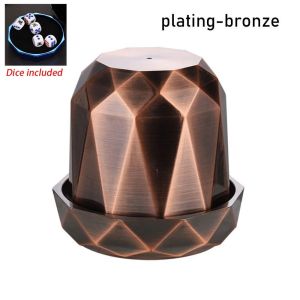 NAELIN 1Pcs Cảm giác tay thoải mái Cốc xúc xắc Im lặng Lót flannel Dụng cụ trò chơi xúc xắc Ổn định Hộp đựng xúc xắc Trò chơi bàn giải trí KTV