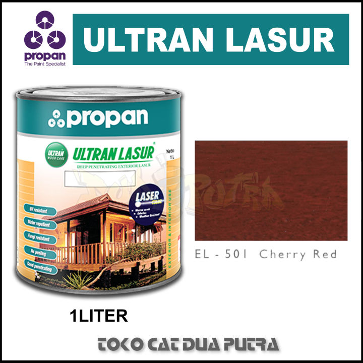 Cat Kayu Politur Exterior Ultran Lasur El 501 1liter Lazada Indonesia 6009