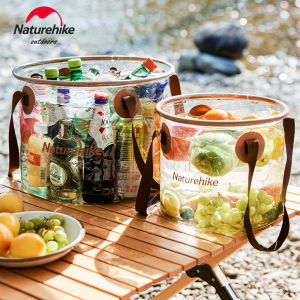 Naturehike Collapsible Water Container 20L Portable Foldable Round Storage Bucket 10L Water Coller Bbq Camping Water Bucket