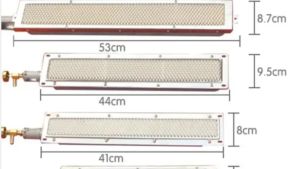 Top Quality Portable shawarma machine grill Barbecue BBQ Gas Stainless Steel infrared burner only infrared ceramic burner only Doner Kebab Machine Heating Element Vertical q Grill Fitting Parts With Nozzle