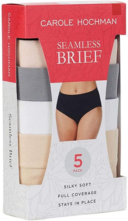 Carole Hochman Ladies' Seamless Brief underwear panties panty 5