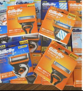 keni igood - Hộp lưỡi dao cạo râu Gillette Fusion 5+1 Nhật Bản (lưỡi thay thế)