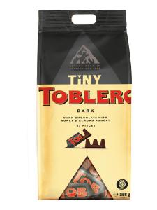 Chocolate TOBLERONE Tiny Gift Pack Travel Edition 256g มี 6 รส 1ถุงมีประมาณ 32 ชิ้น สินค้าจากสวิตเซอร์แลนด์