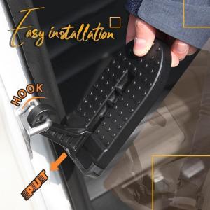 Multifunction Foldable Car Roof Rack Step Ladder Foot Universal Latch Hook Auxiliary Pedal & Alloy Safety Hammer Car Accessories