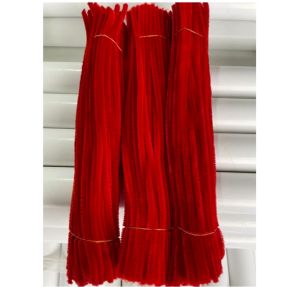 100pcs Colored Chenille Wires DIY Fuzzy Stems Twist Wire Stick Fuzzy Wire | P&B