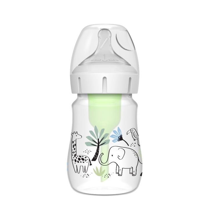 Browns Feeding Bottle 5oz-150ml PP Wide-Neck Options+ Designer