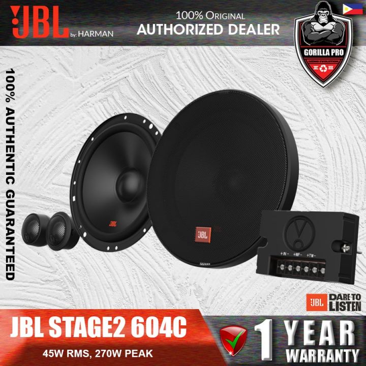 JBL Stage2 604C 540 Watt Pair 2 Way Components 6.5 Inch Crossover & Tweeters - View #5