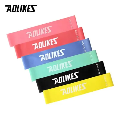 Bộ 6 dây kháng lực tập thể dục đàn hồi cao cấp Resistance bands AOLIKES A-3601