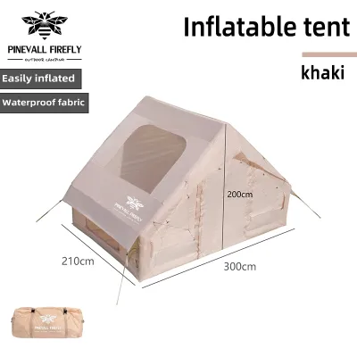 PINEVALI FIREFLY Camping Tent Inflatable Tent 6.3 Inflatable Tent — Windproof Rainproof and Moisture-proof Outdoor Camping Tent