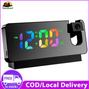 USB Charging Digital Alarm Clock for Bedroom and Office Large Screen Bedside Clock with Snooze Function