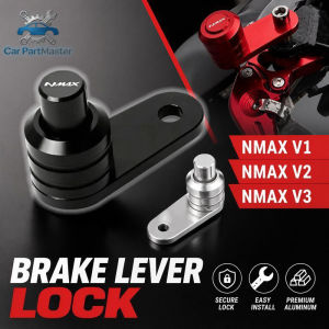 Motorcycle Brake Lever Lock Parking Brake Catch CNC Aluminum Nmax 155 V1 V2 V3 Scooter