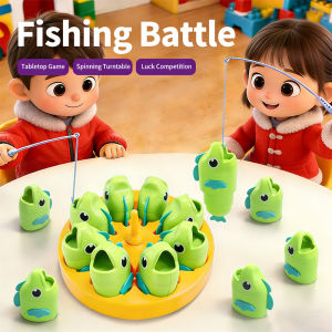 Educational Toys Fishing Master Board Game Toys Fishing Table Battle Party Game Toys for Kids