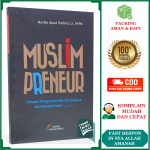 Muslim Preneur ORIGINAL Rahasia Pengusaha Muslim Sukses Ala Sahabat Nabi Karya Nurudin Apud Sarbini Penerbit Pustaka Imam Asy-Syafii