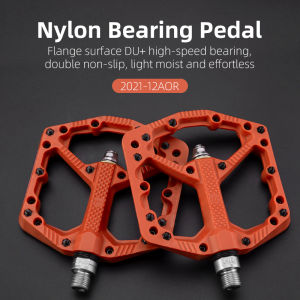 ROCKBROS Bike Pedals Sealed Bearing MTB Pedals Non-slip Nylon Pedals Ultralight Waterproof Bike Platform Road Bike Pedals Bicycle Accessories
