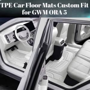 dncnf Custom Fit for GWM Ora 5 2026 TPE Car Floor Mats Car Interior Decoration Modification Accessories Waterproof & Stain Resistant J6H9P