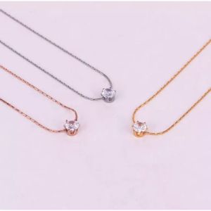 Kalung Titanium Anti Karat Rantai Liontin Mata Satu Fashion Wanita Kalung Nagita