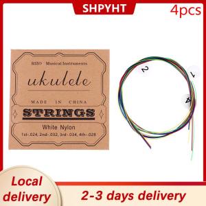 [COD] SHPYHT Local delivery Ship within 24 hours 4PCS Ukulele Guitar String Set Colorful Nylon Strings for 21 23 26 Inch Ukulele