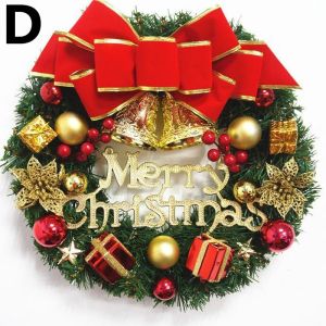 【BHQ&HOME】พวงหรีดคริสต์มาส พวงหรีดต้นคริสต์มาส แขวนประตู การตกแต่งหน้าต่าง Christmas Wreath จี้พวงมาลัยดอกไม้ คริสต์มาส