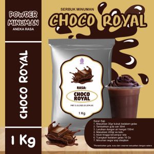 Bubuk Serbuk Minuman Rasa Choco Royal Bubuk Minuman Kekinian Rasa Choco Royal 1Kg