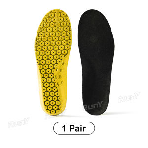 RunY Sports Insoles Soft Comfortable Insole Height Increase Insert Shoe Cushion Pads Flat Foot Heel