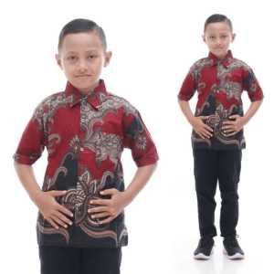 Baju couple batik keluarga ibu ayah dan gamis anak cewek usia 3 sampai 10 tahun Couple batik ayah dan anak cowok lengan panjang dan pendek kekinian Kemeja batik anak laki laki lengan panjang dan pendek motif terlaris
